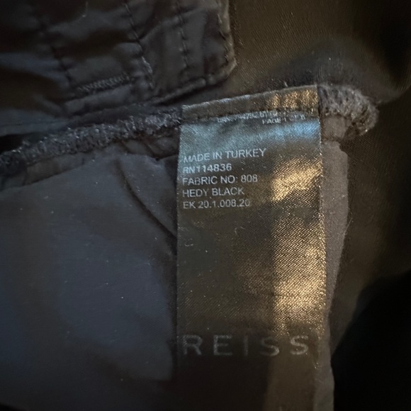 Reiss Hedy High Waist Ankle jeans ultra stretch with Side Zip - Picture 6 of 6